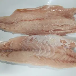 Pescada amarela em fil&eacute;